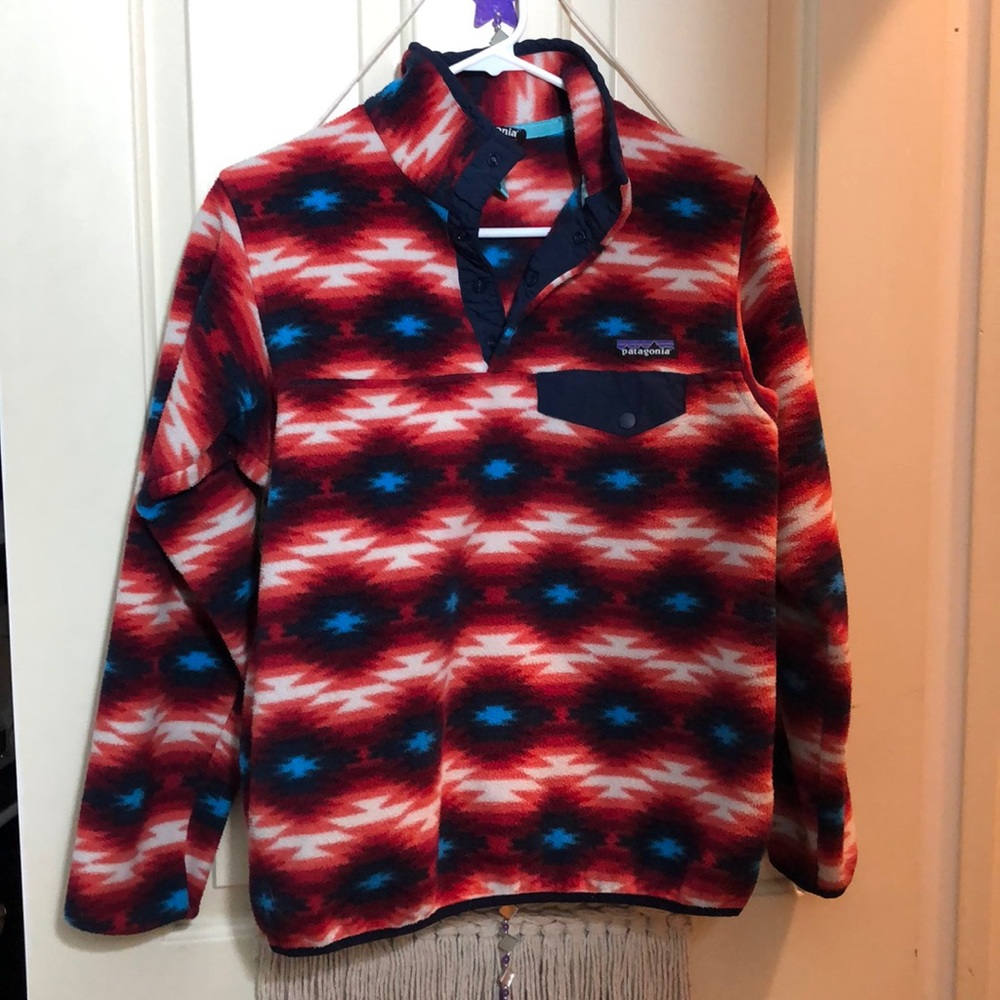 Patagonia wild desert synchilla RARE PRINT